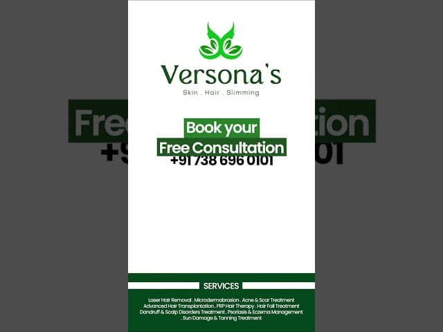 When Your Skin Has a Problem, Versona's Has a Solution! | Skin, Hair & Laser Clinic in Hyderabad